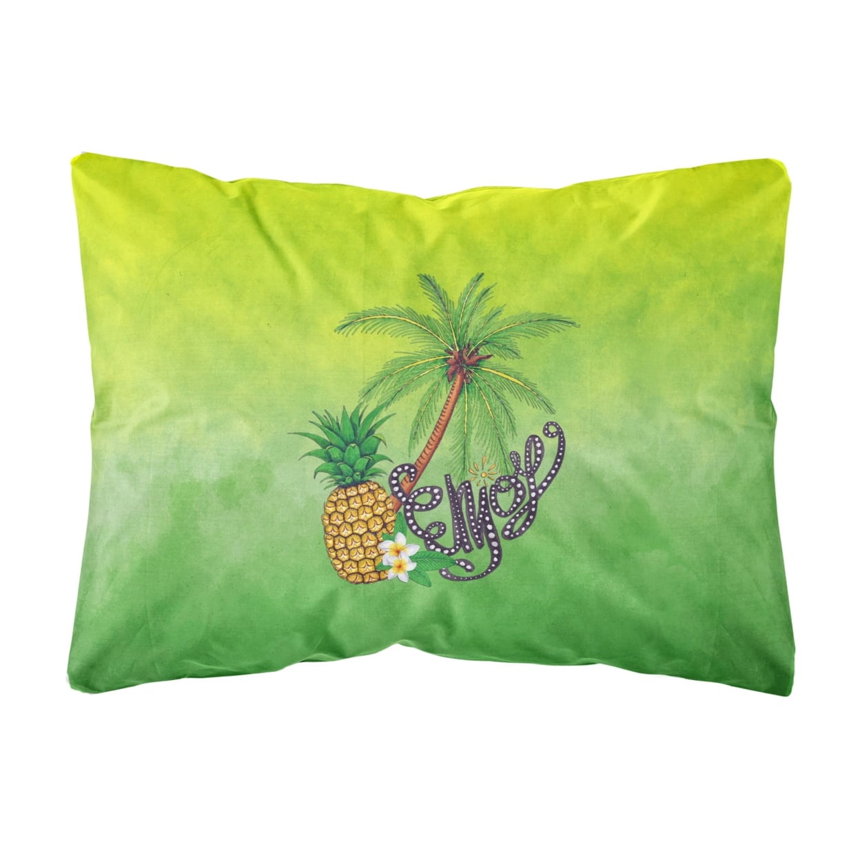 Summer Enjoy Canvas Fabric Decorative Pillow