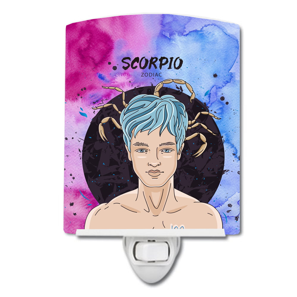 BB7324CNL Scorpio Zodiac Sign Ceramic Night Light
