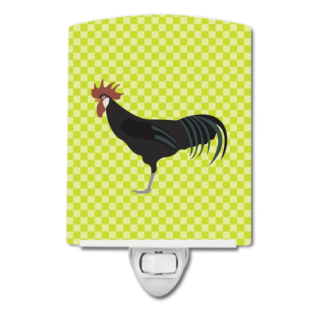 Minorca Ctalalan Chicken Green Ceramic Night Light