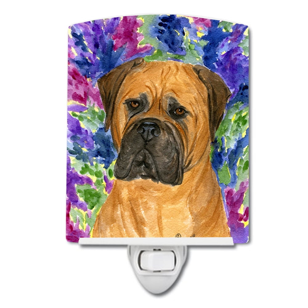 Bullmastiff Ceramic Night Light