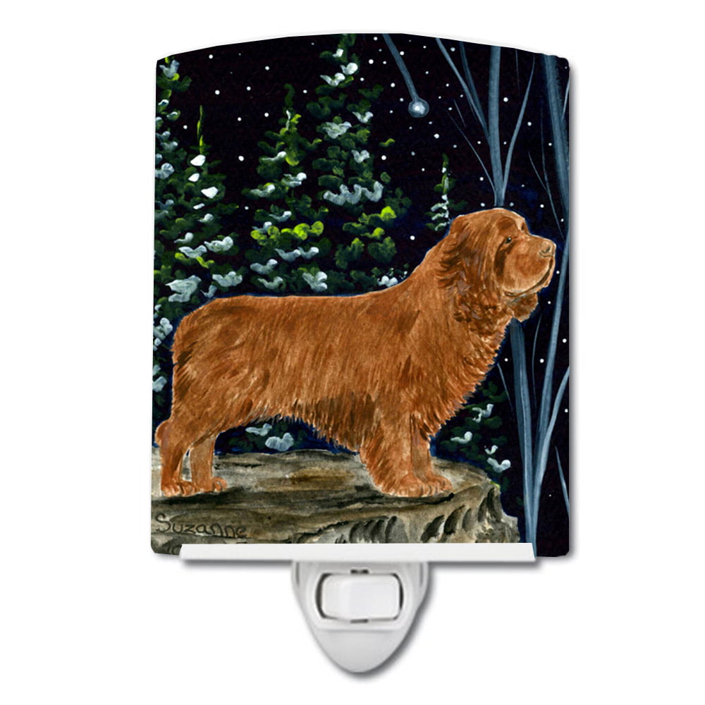 Sussex Spaniel Ceramic Night Light