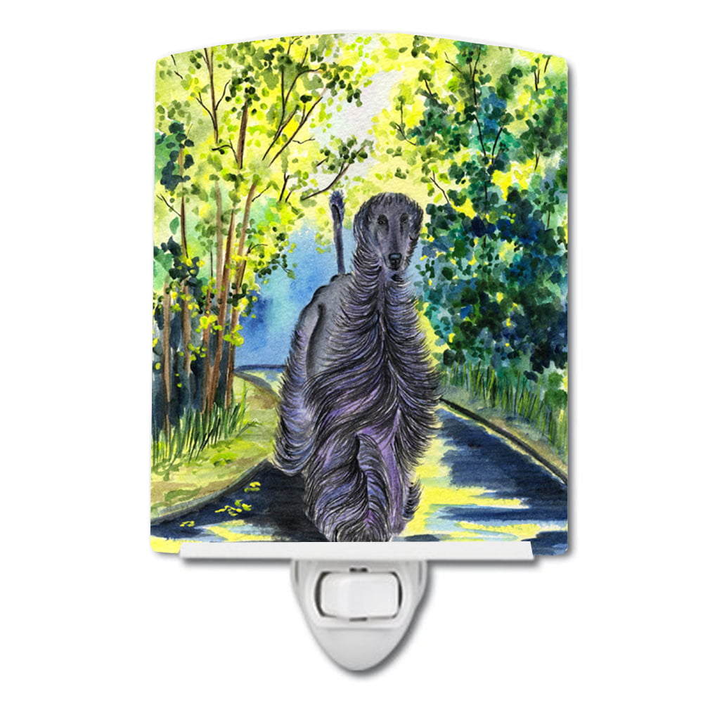 SS8181CNL Afghan Hound Ceramic Night Light