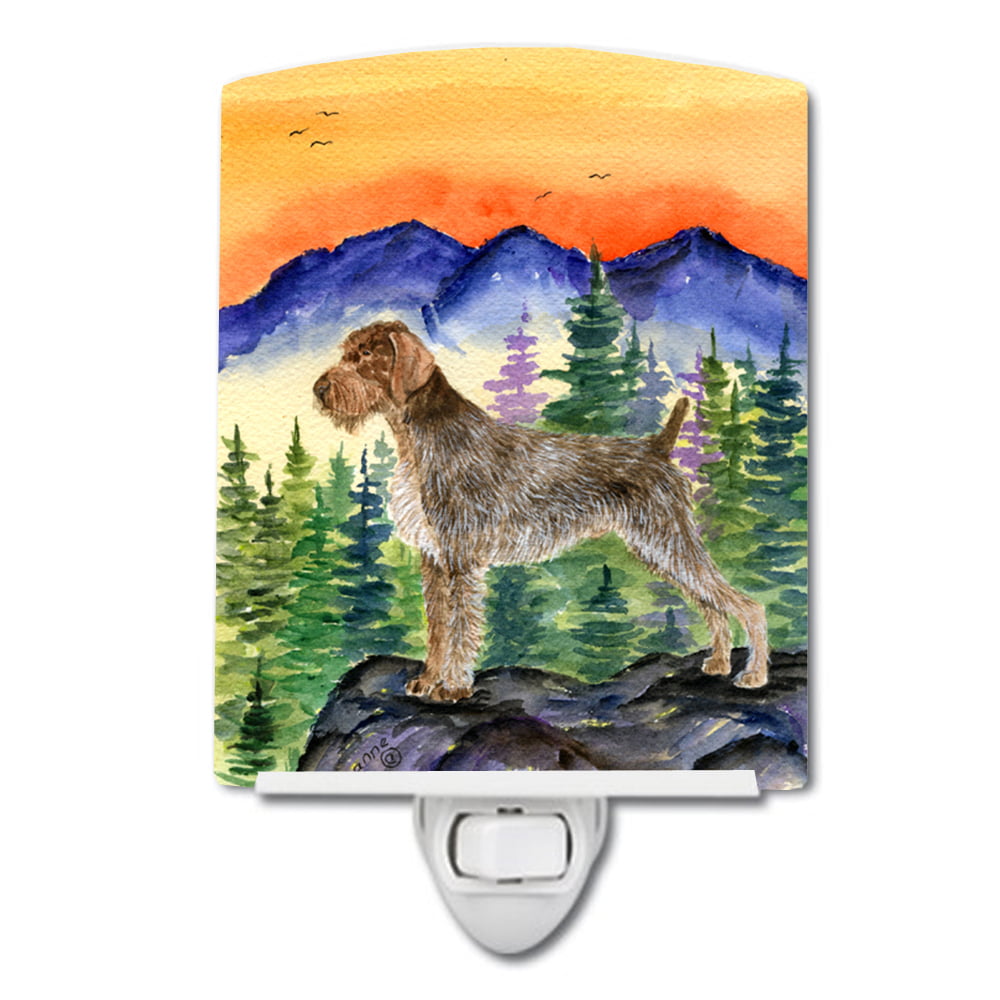 SS8226CNL German Wirehaired Pointer Ceramic Night Light