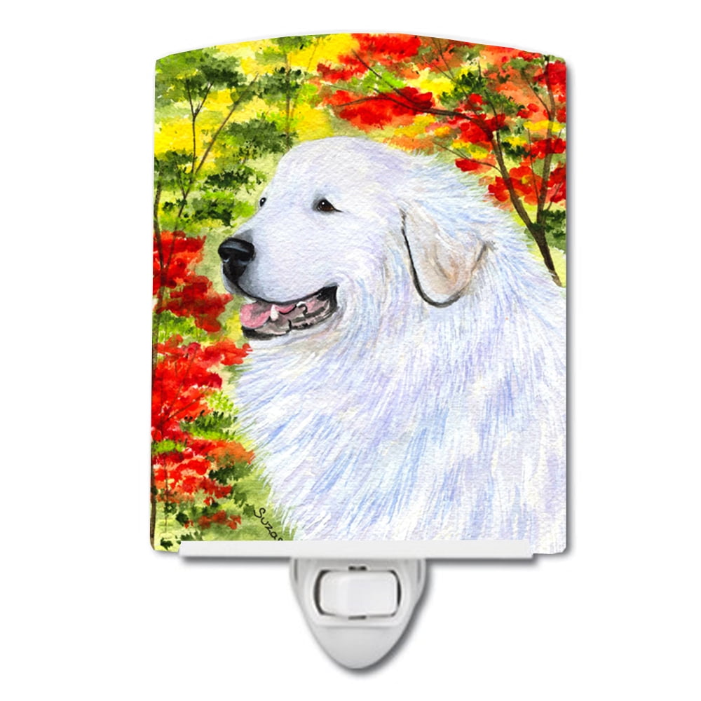 Great Pyrenees Ceramic Night Light