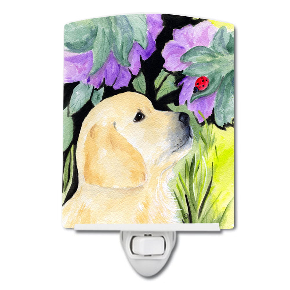 Golden Retriever Ceramic Night Light
