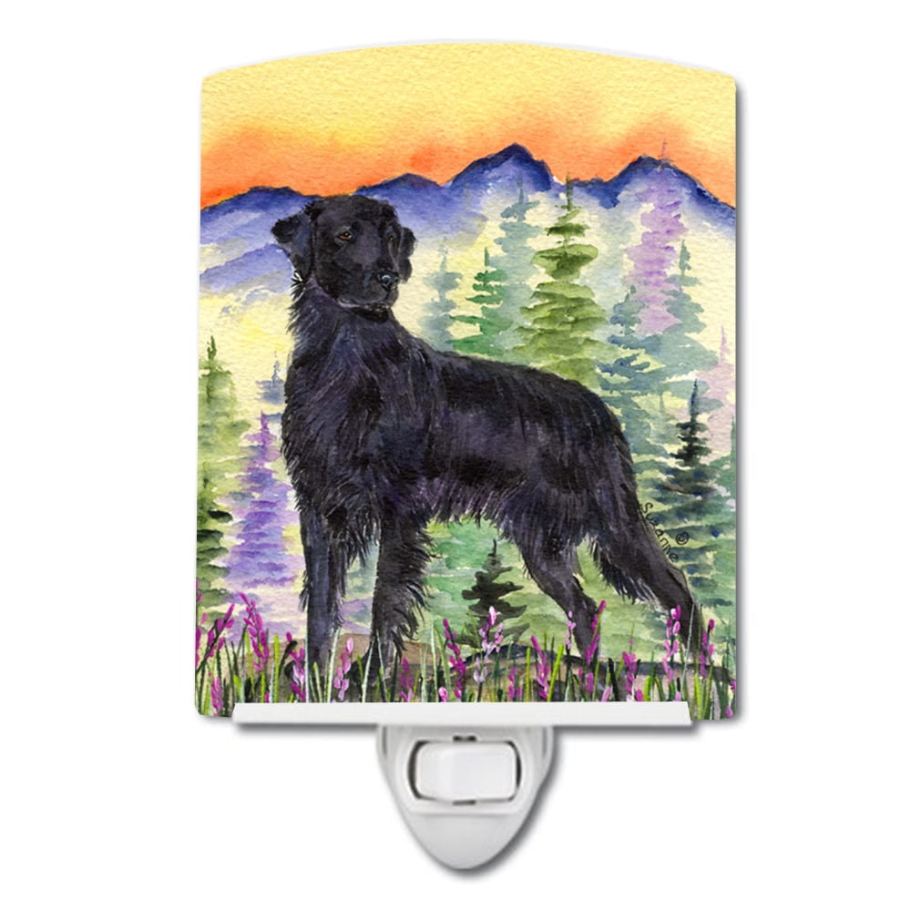SS8263CNL Flat Coated Retriever Ceramic Night Light
