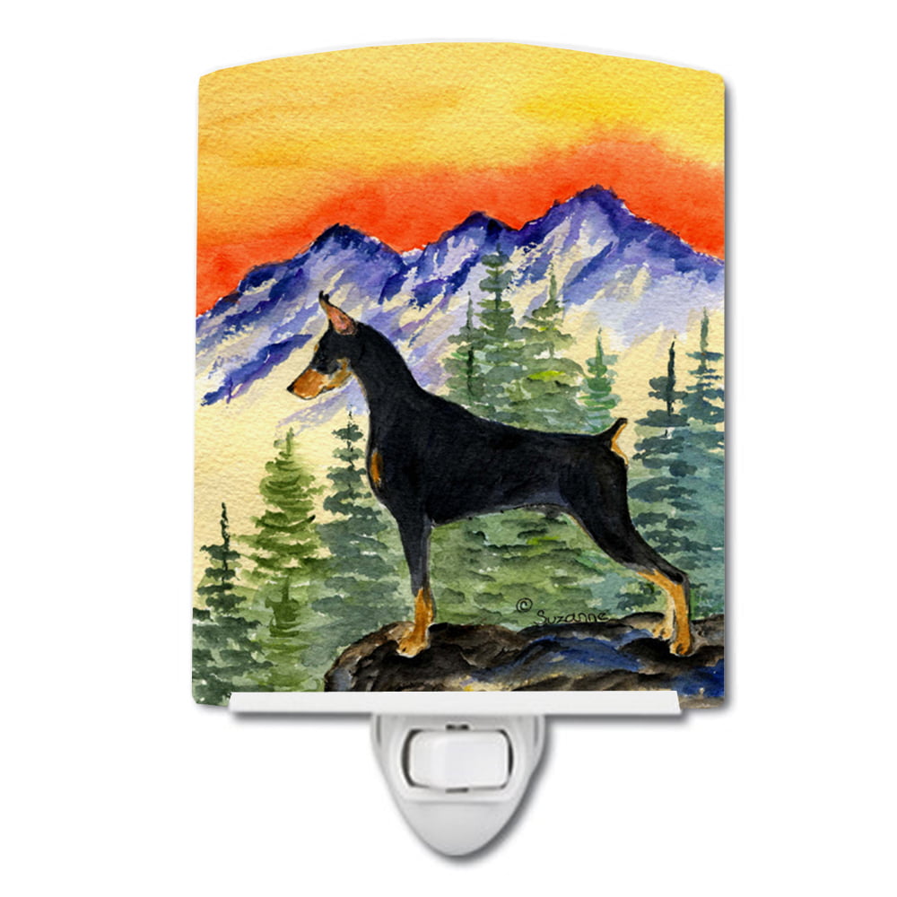 SS8284CNL Doberman Ceramic Night Light
