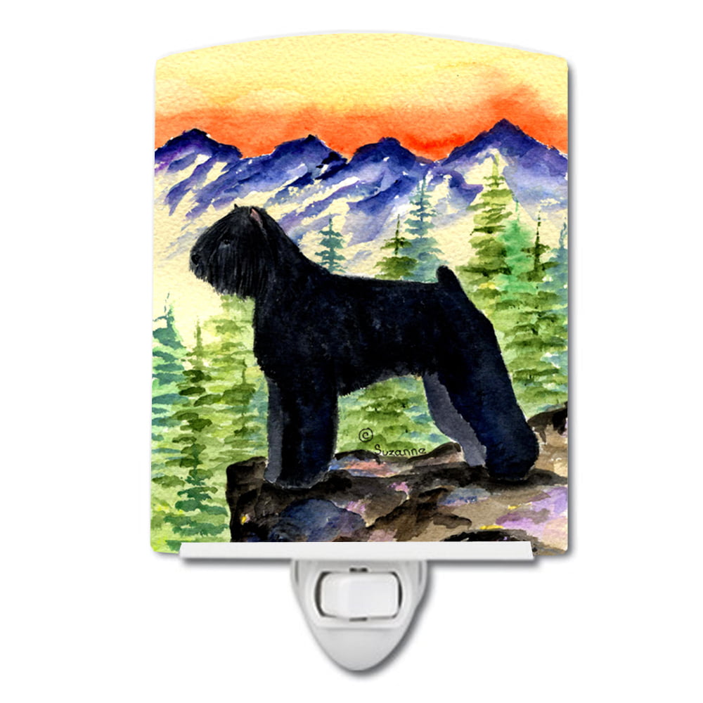 Bouvier Des Flandres Ceramic Night Light