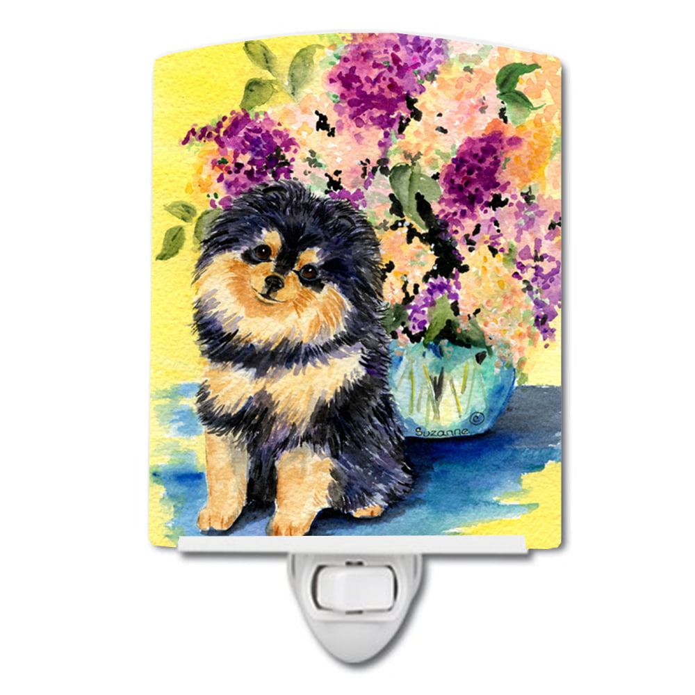 SS8290CNL Pomeranian Ceramic Night Light