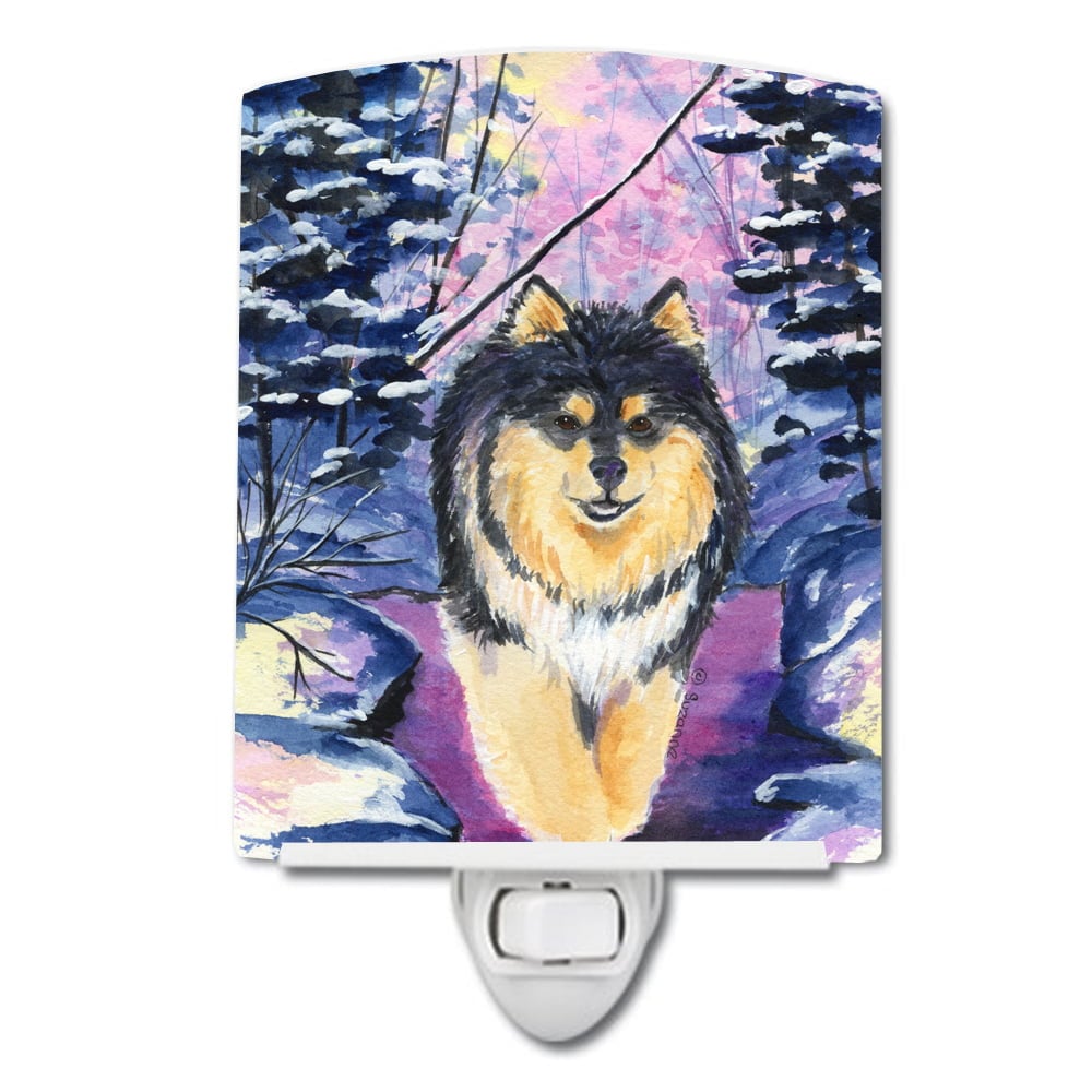 Finnish Lapphund Ceramic Night Light