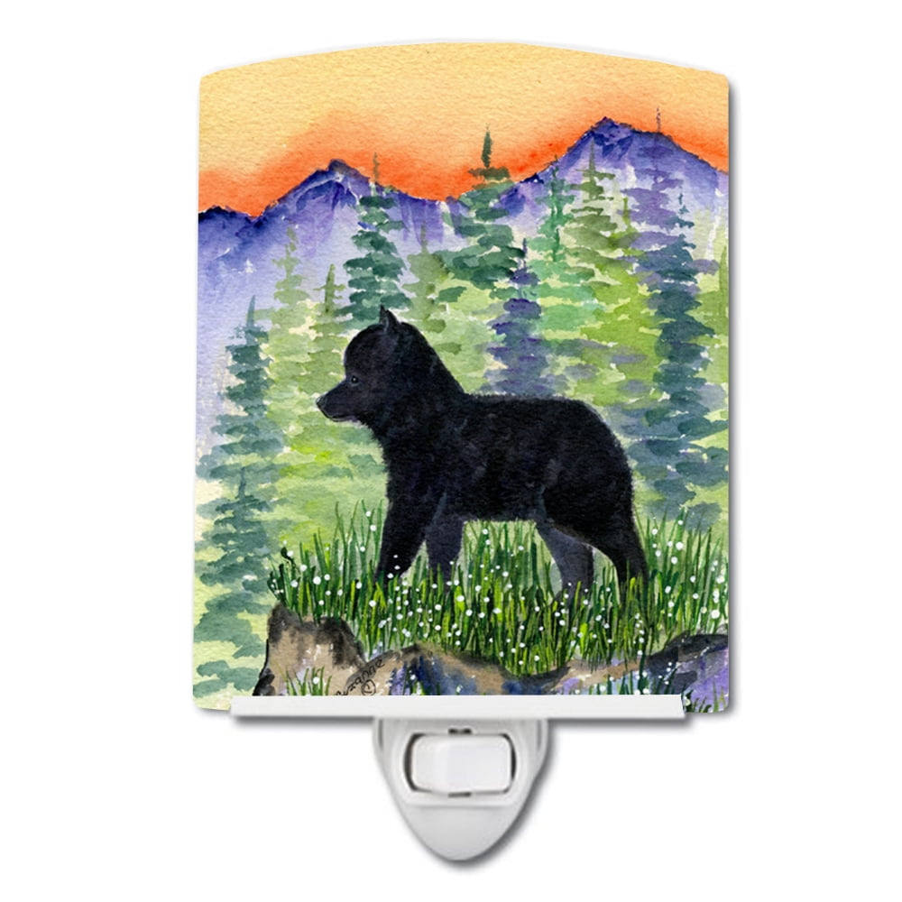 SS8231CNL Schipperke Ceramic Night Light