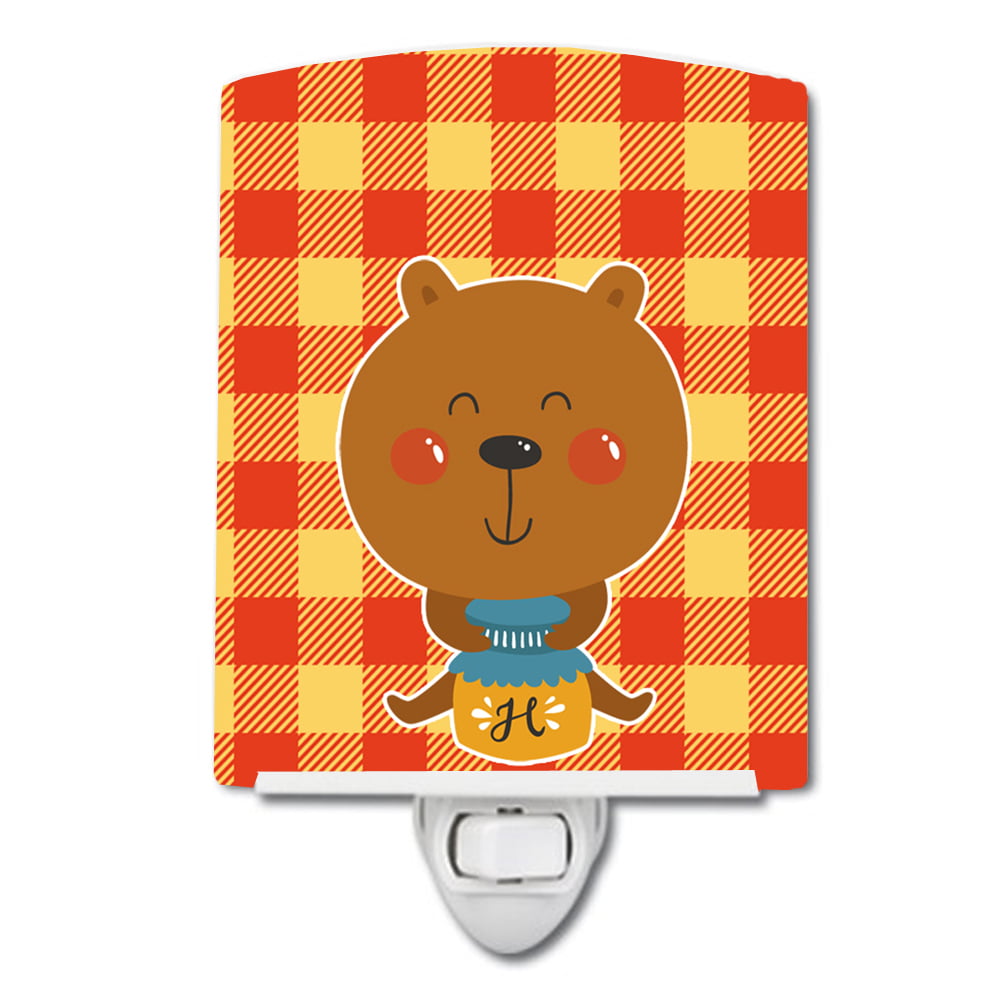 BB6735CNL Honey Bear Ceramic Night Light