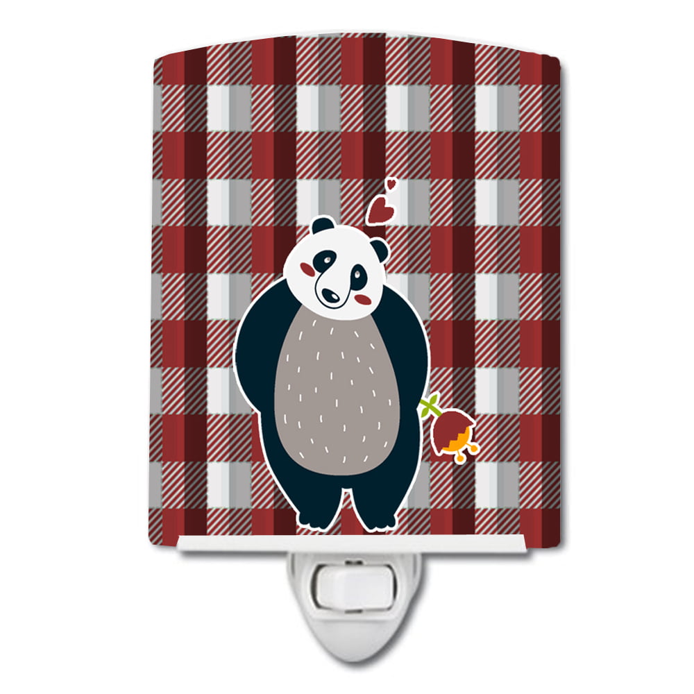 BB6751CNL Panda Love Ceramic Night Light