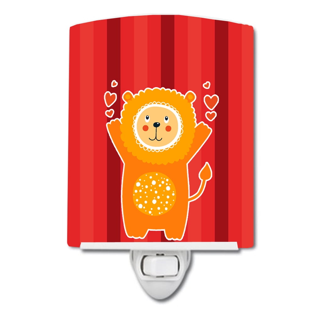 BB6754CNL Lion Love Ceramic Night Light