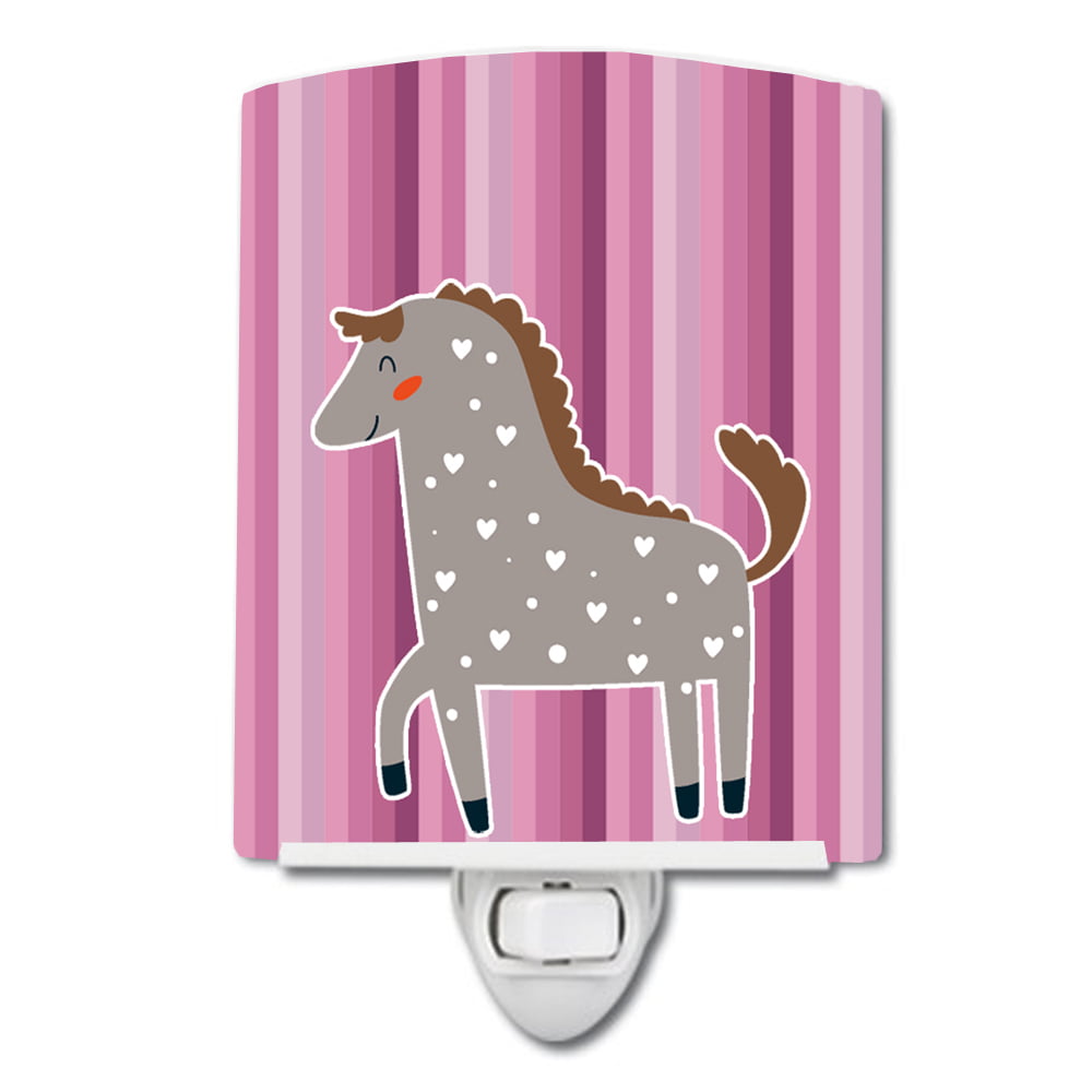 BB6759CNL Horse Ceramic Night Light