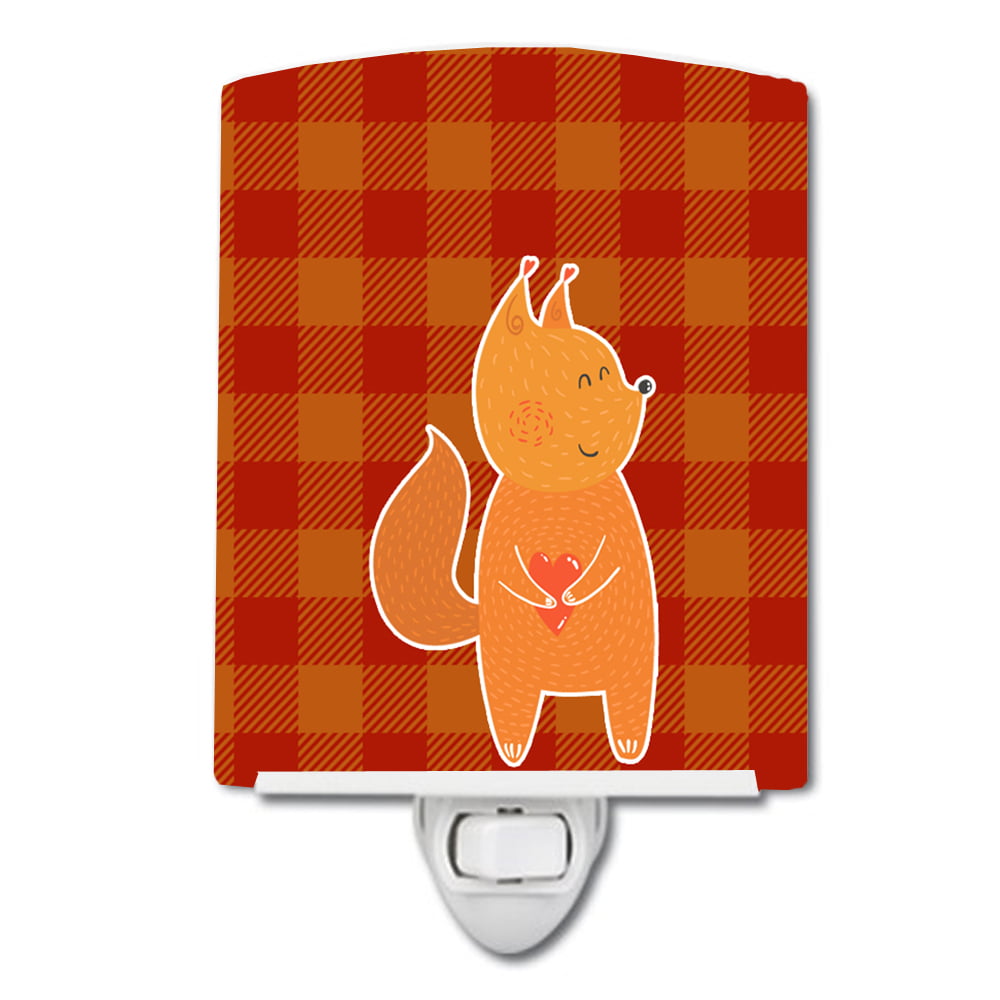 BB6768CNL Fox Ceramic Night Light