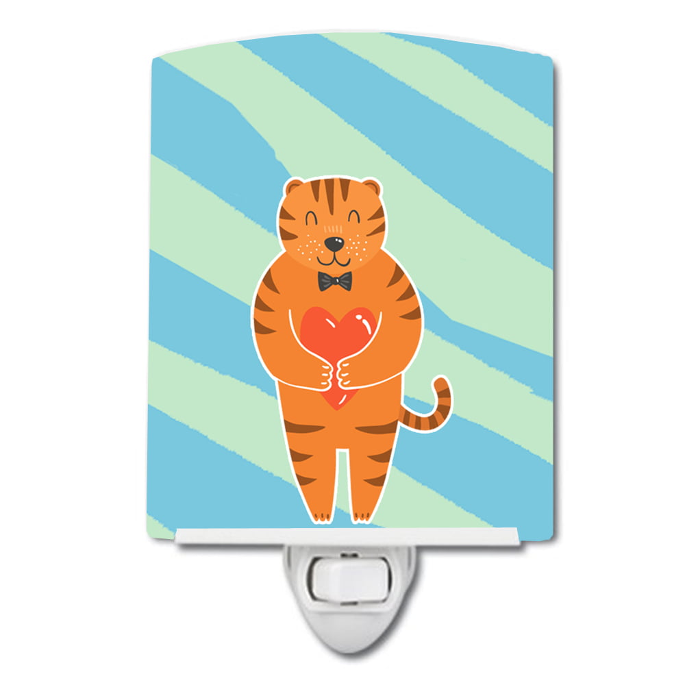 Tiger Ceramic Night Light