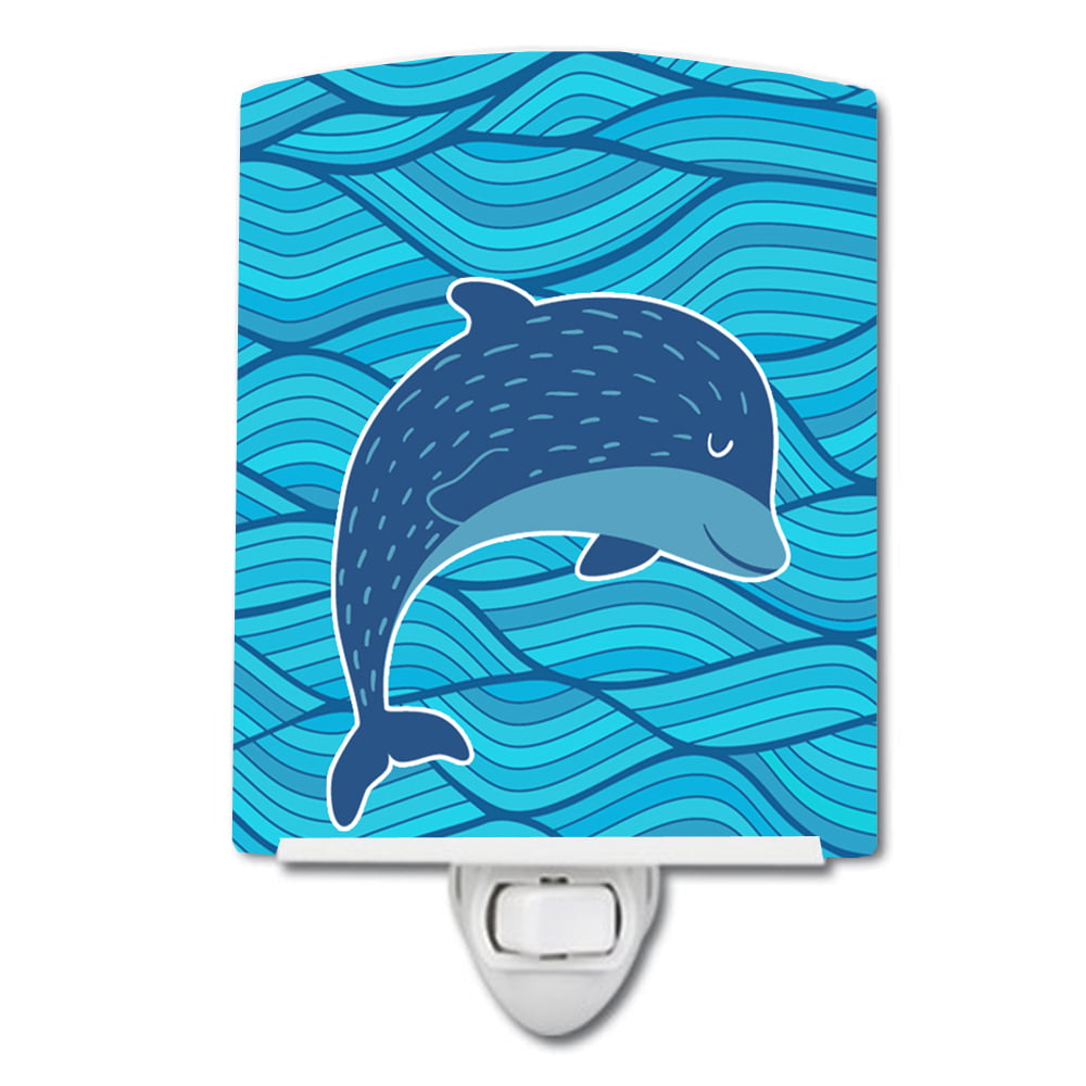 BB6781CNL Dolphin Ceramic Night Light