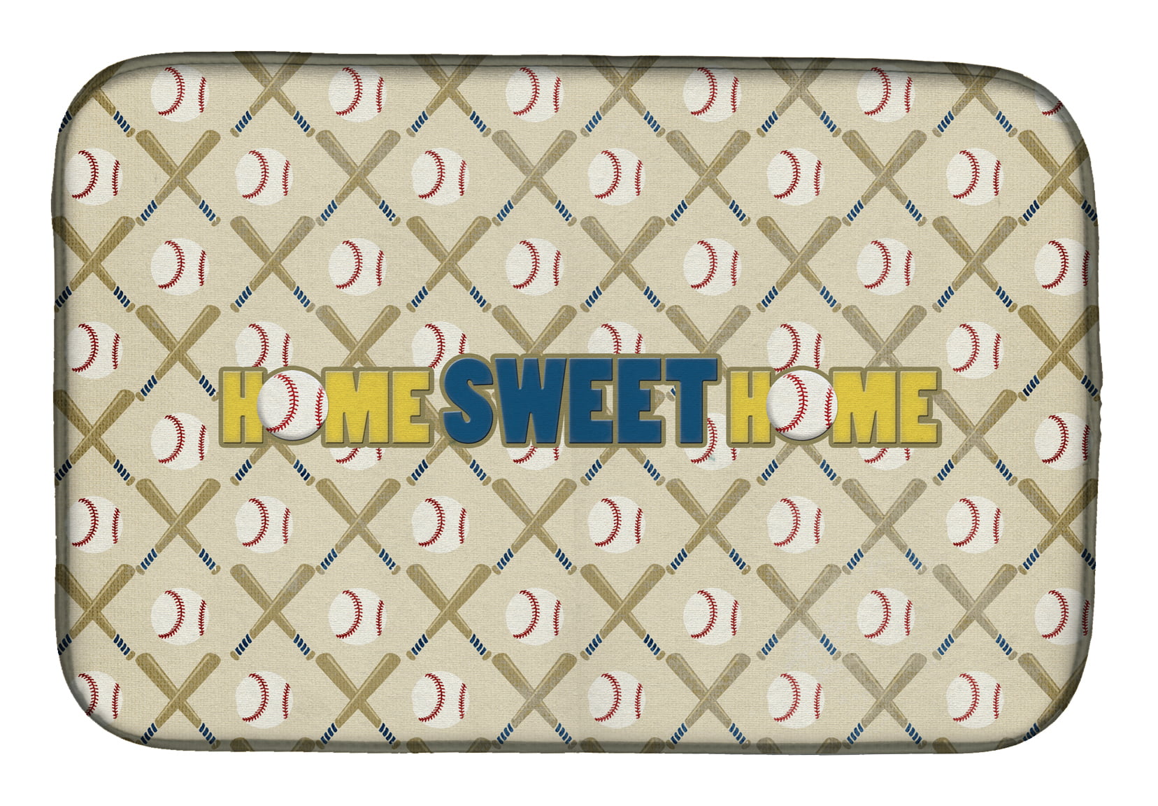Picture of Carolines Treasures SB3076DDM Home Sweet Home Dish Drying Mat