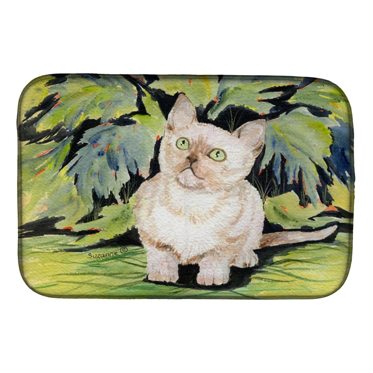 Picture of Carolines Treasures SS8265DDM Cat - Burmese Dish Drying Mat