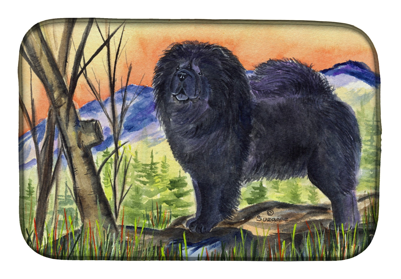 Picture of Carolines Treasures SS7005DDM Chow Chow Dish Drying Mat