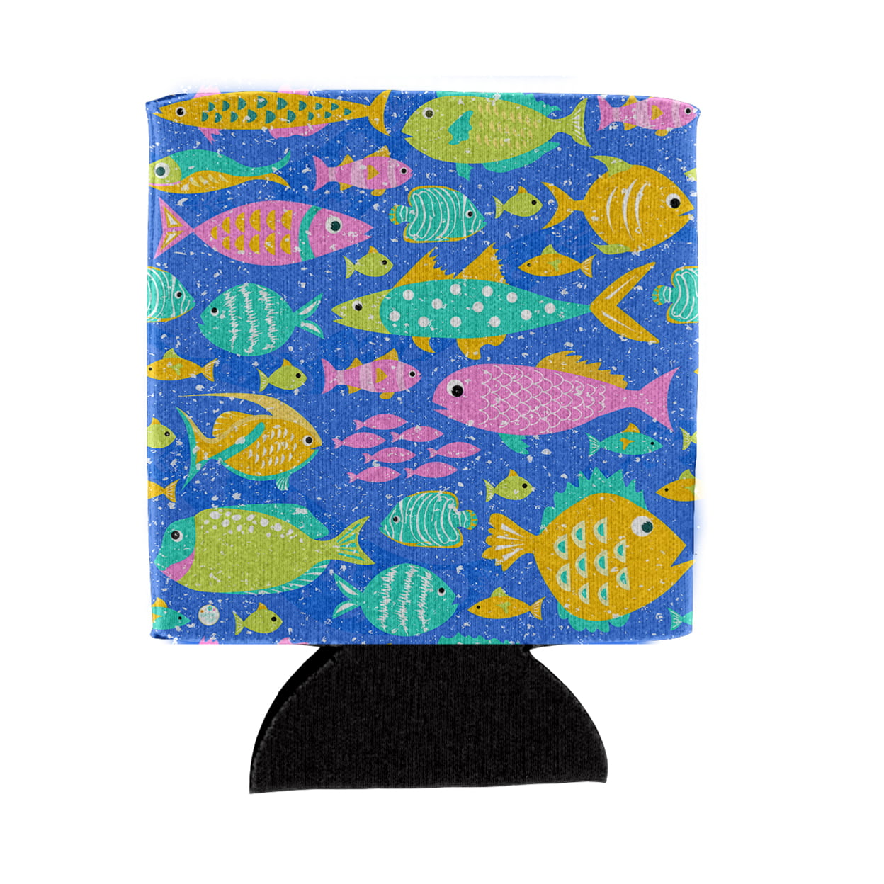 Picture of Carolines Treasures VHA3034CC Little Colorful Fishes Can or Bottle Hugger