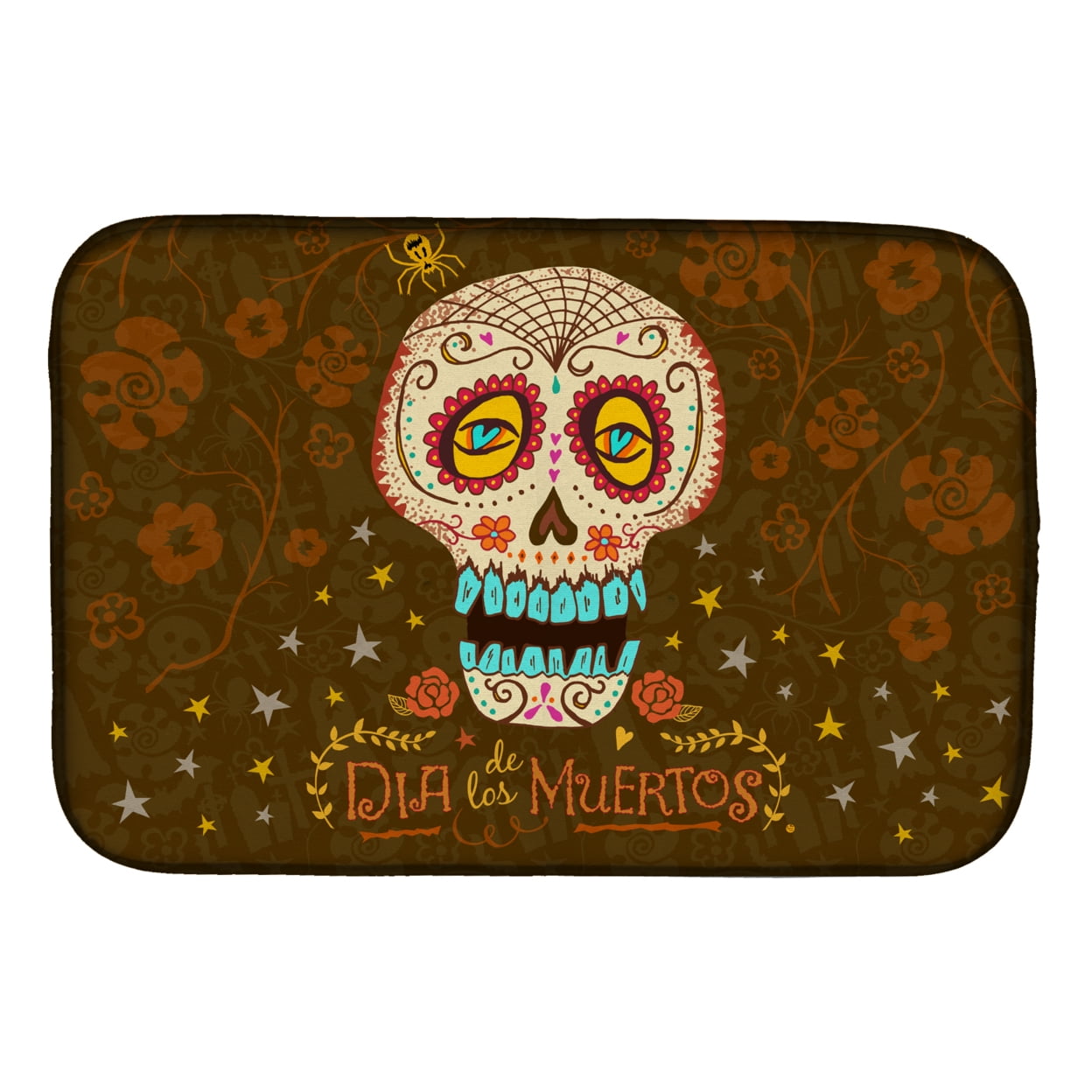 Picture of Carolines Treasures VHA3031DDM Day of the Dead Dish Drying Mat