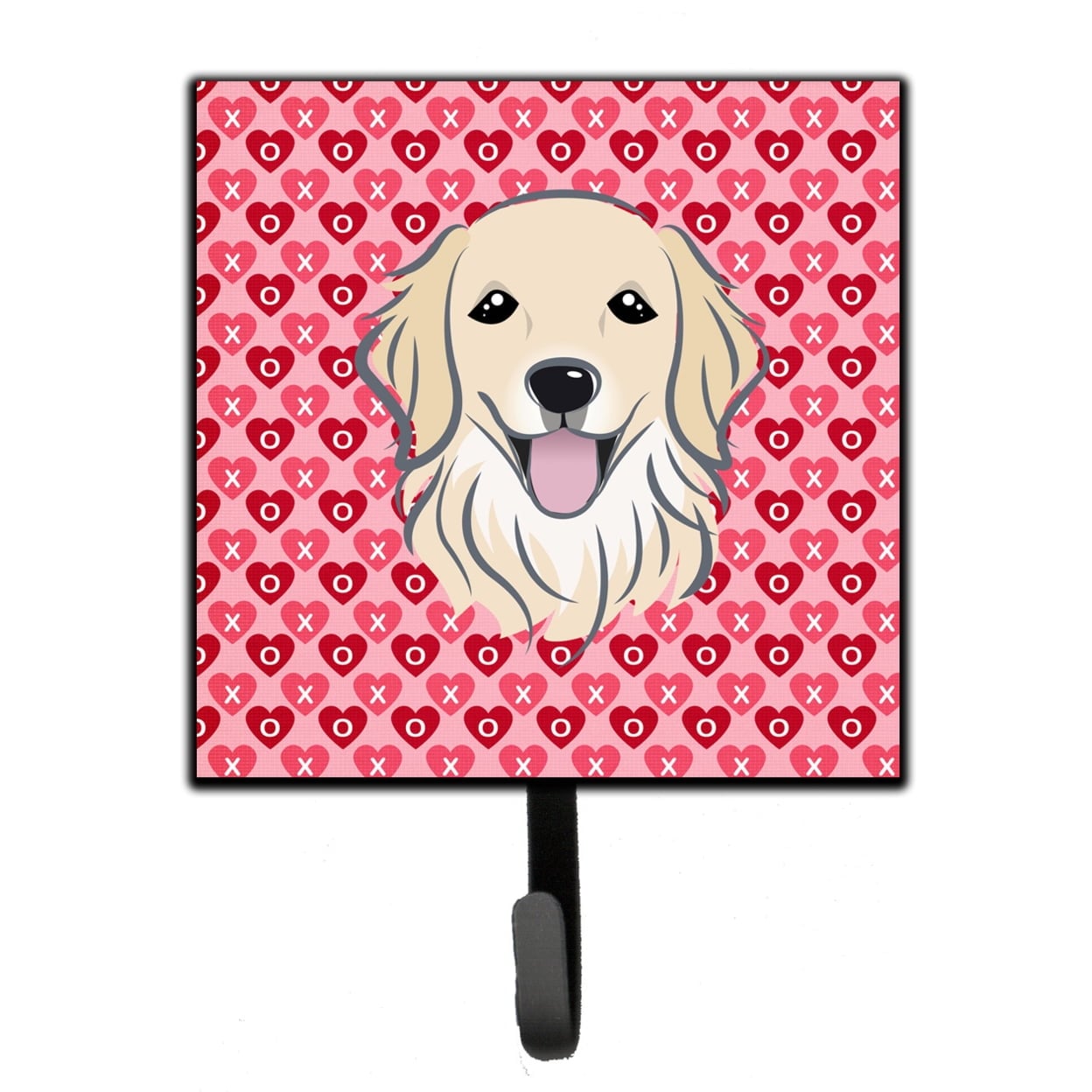 Golden Retriever Hearts Leash or Key Holder