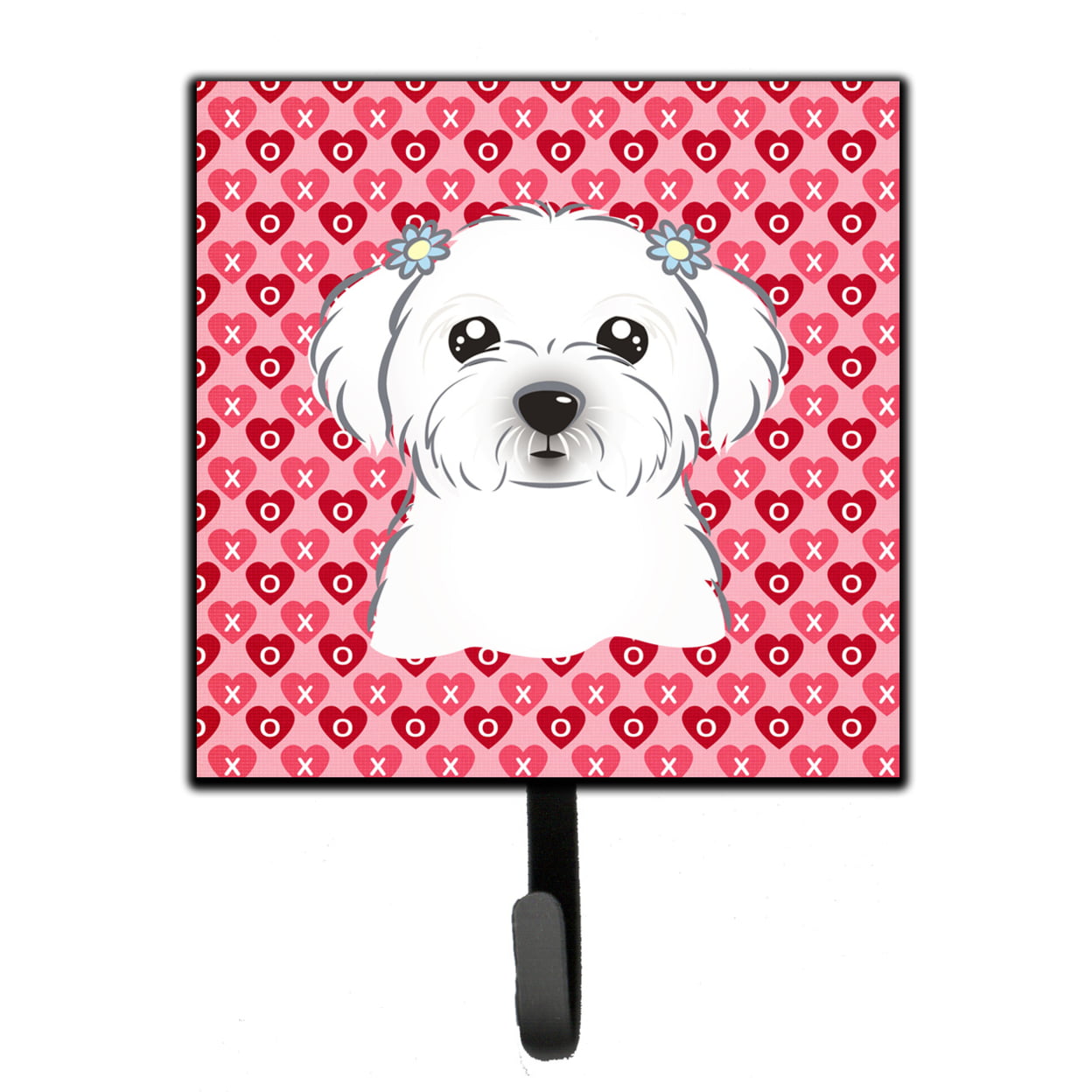 Maltese Hearts Leash or Key Holder