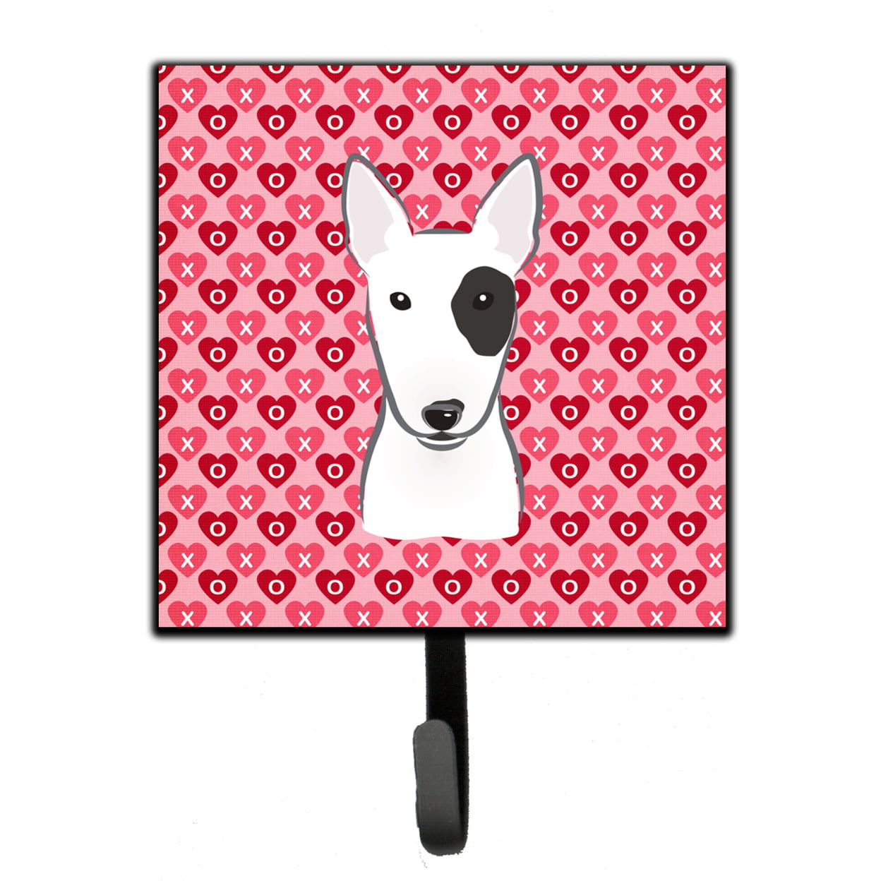 Bull Terrier Hearts Leash or Key Holder