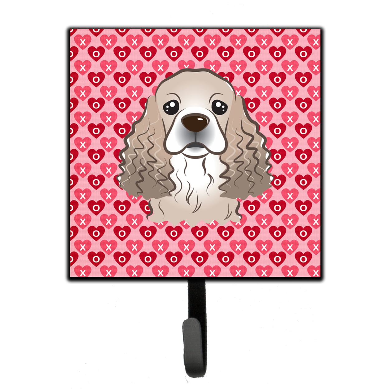 Cocker Spaniel Hearts Leash or Key Holder