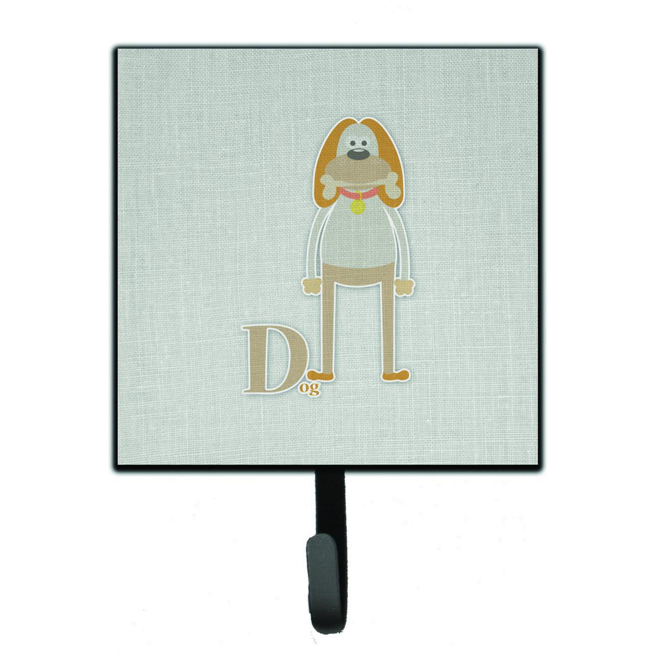 BB5729SH4 Alphabet D For Dog Leash or Key Holder