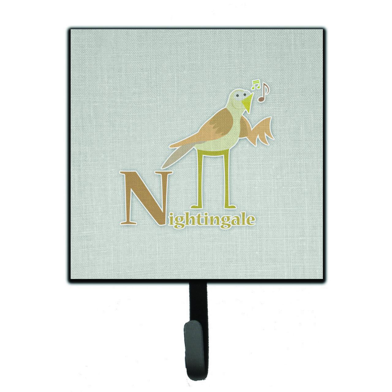 Alphabet N For Nightingale Leash or Key Holder