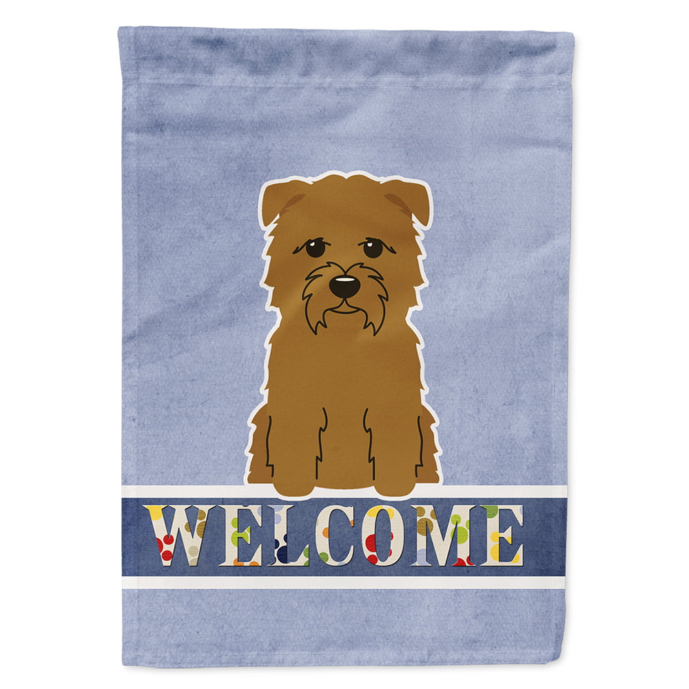 Glen of Imal Tan Welcome Flag Canvas House Size