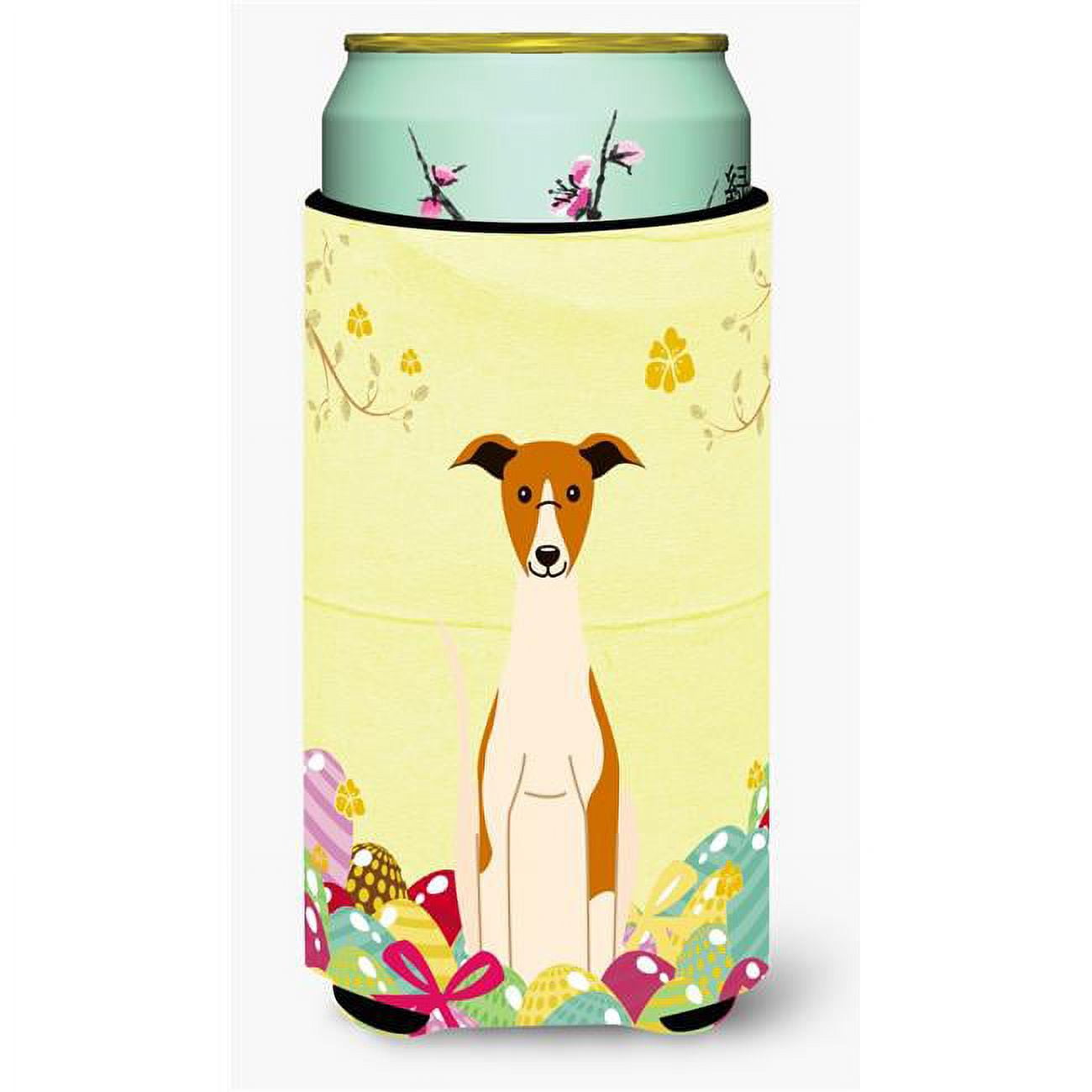 Easter Eggs Whippet Tall Boy Beverage Insulator Hugger