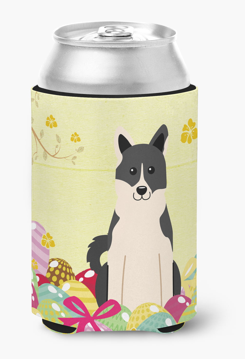 BB6029CC Easter Eggs Russo-European Laika Spitz Can or Bottle Hugger