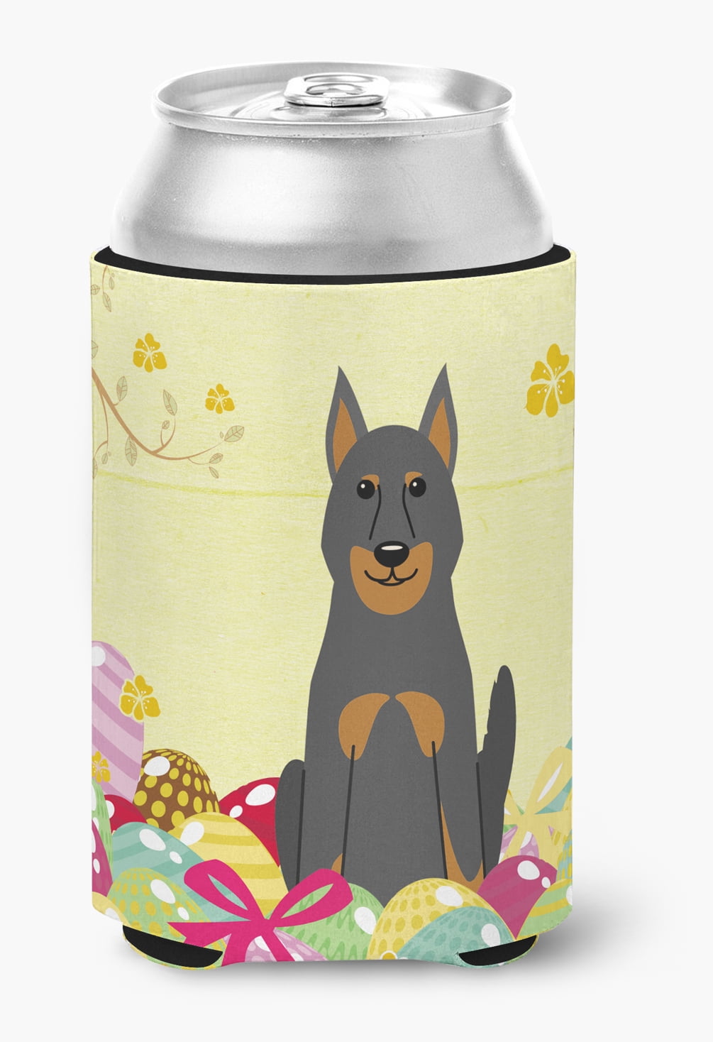 Easter Eggs Beauce Shepherd Dog Can or Bottle Hugger