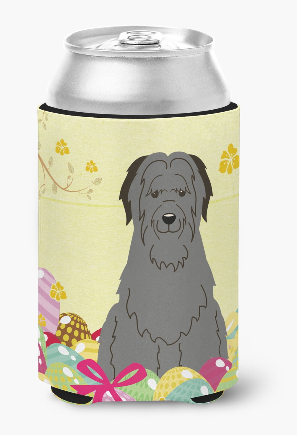 Easter Eggs Briard Black Can or Bottle Hugger