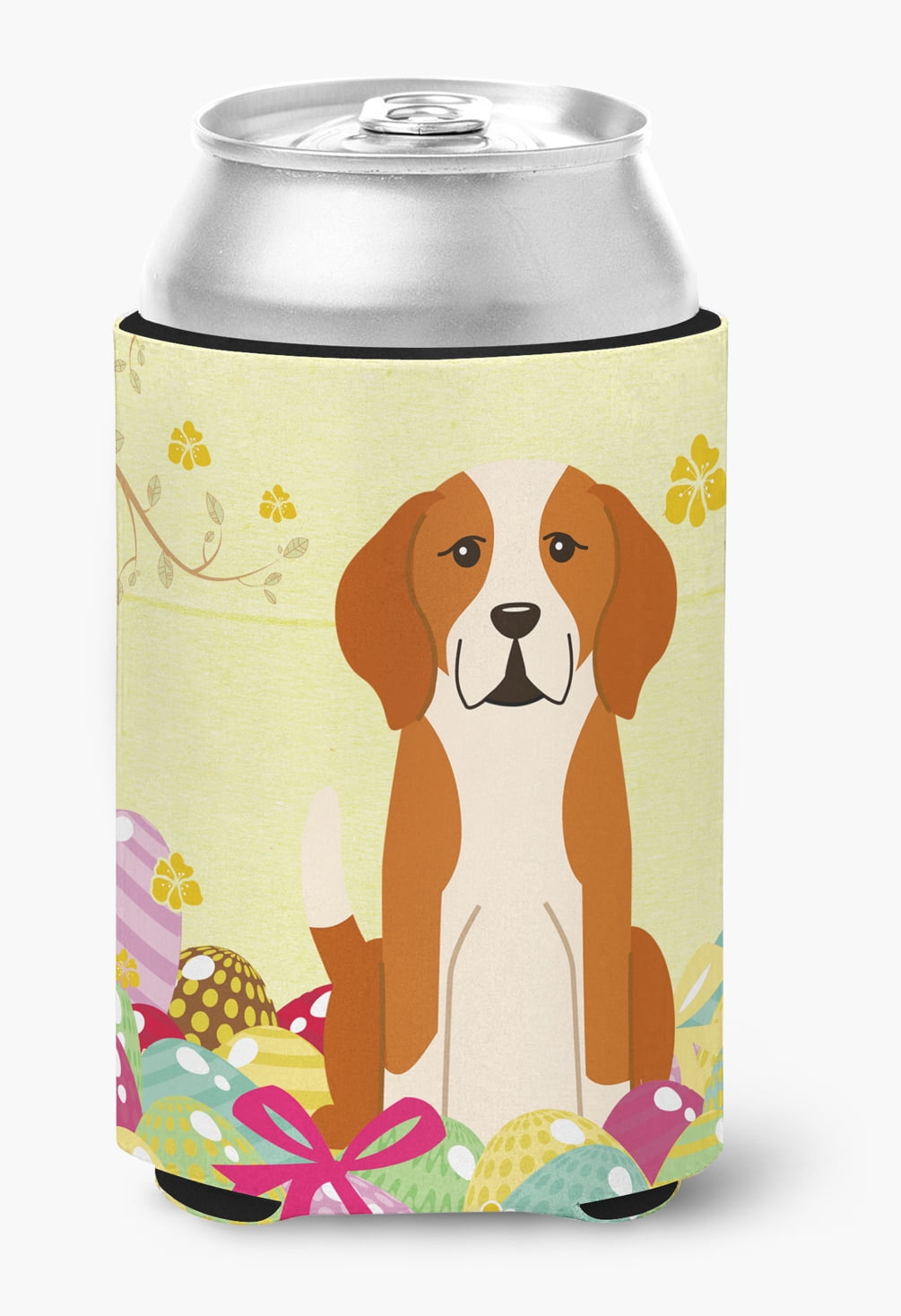 BB6110CC Easter Eggs English Foxhound Can or Bottle Hugger