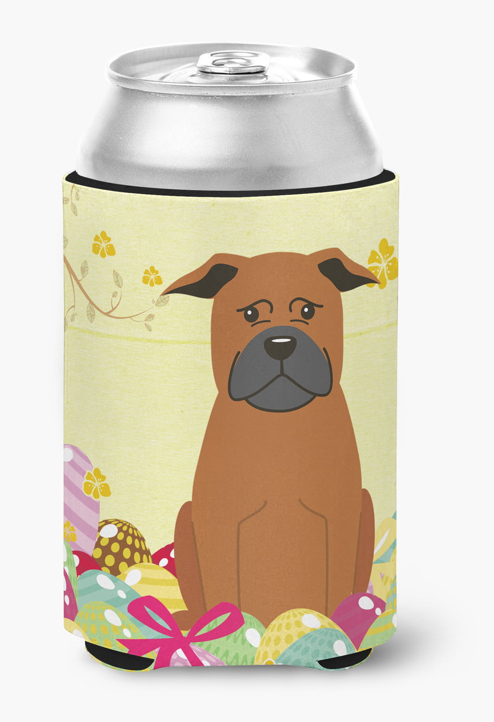 BB6111CC Easter Eggs Chinese Chongqing Dog Can or Bottle Hugger