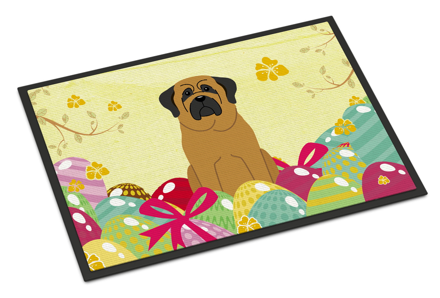 BB6018MAT 18 x 27 in. Easter Eggs Mastiff Indoor or Outdoor Mat