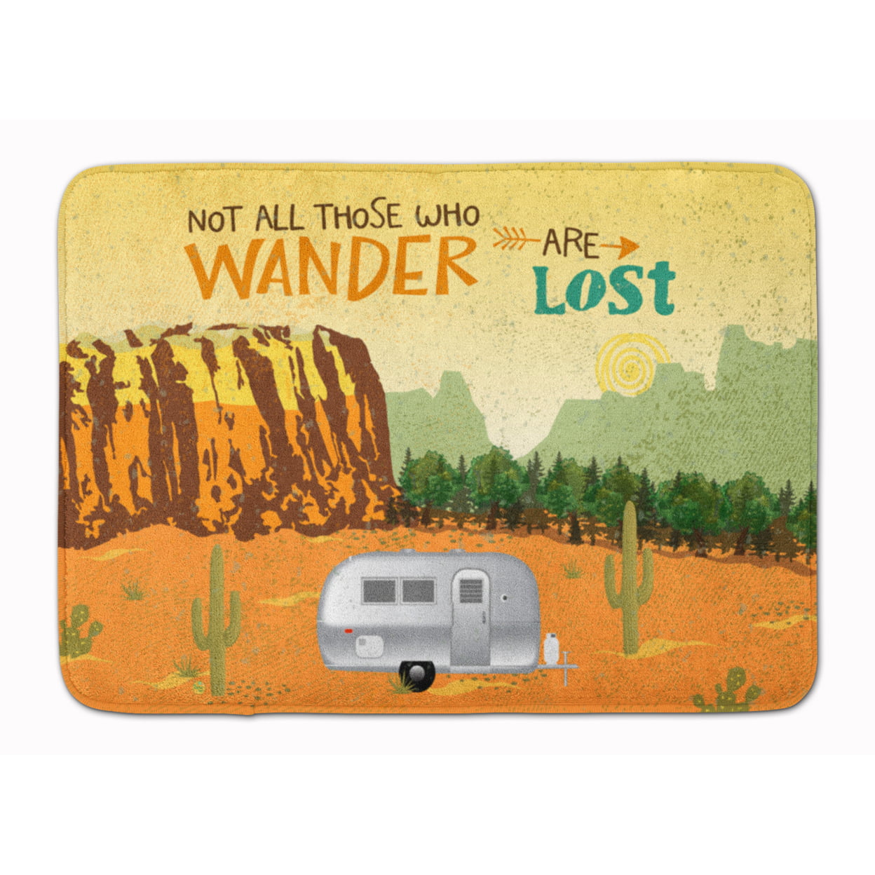 VHA3026RUG Airstream Camper Camping Wander Machine Washable Memory Foam Mat -  Carolines Treasures