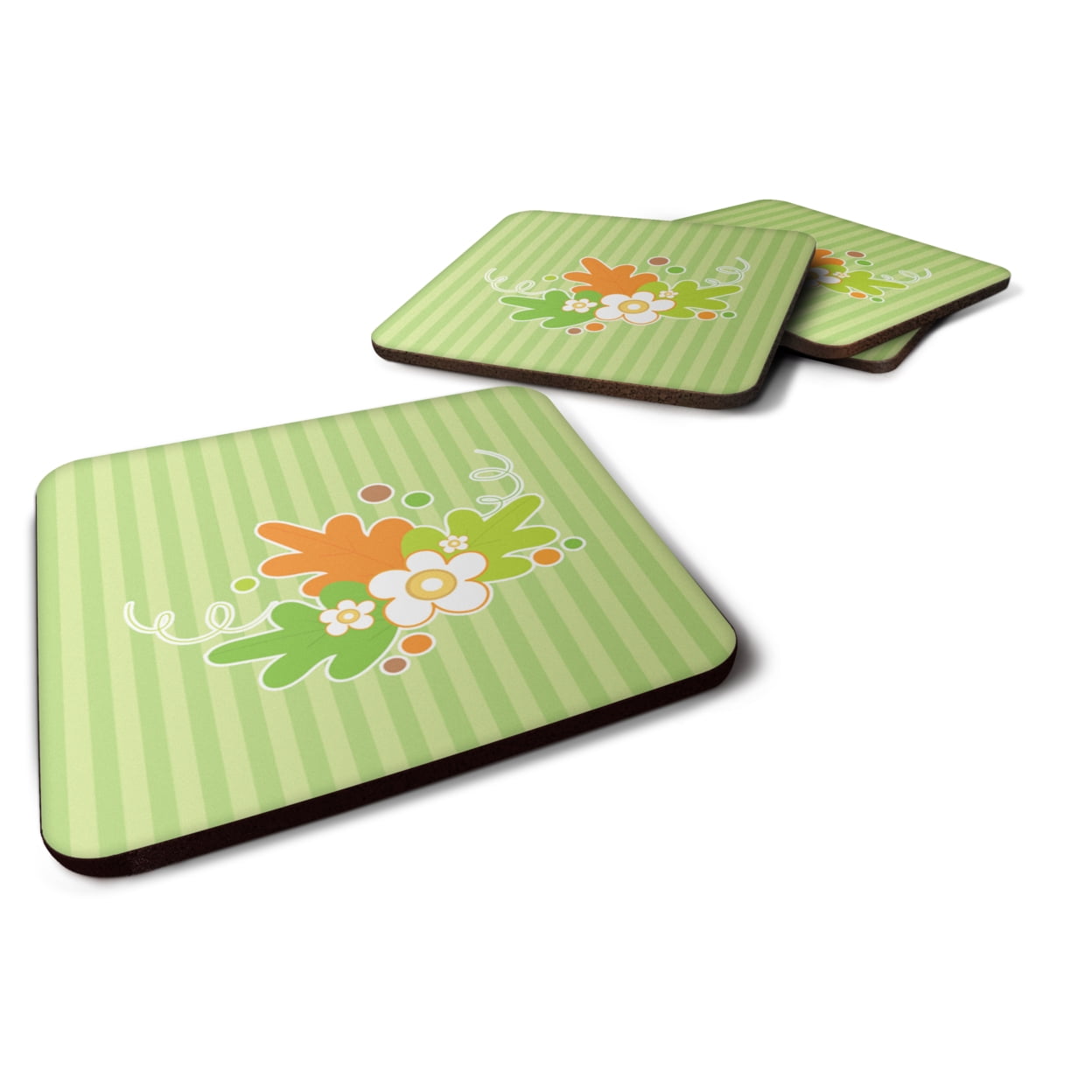 Fall Leaves Foam Coasters - Set of 4