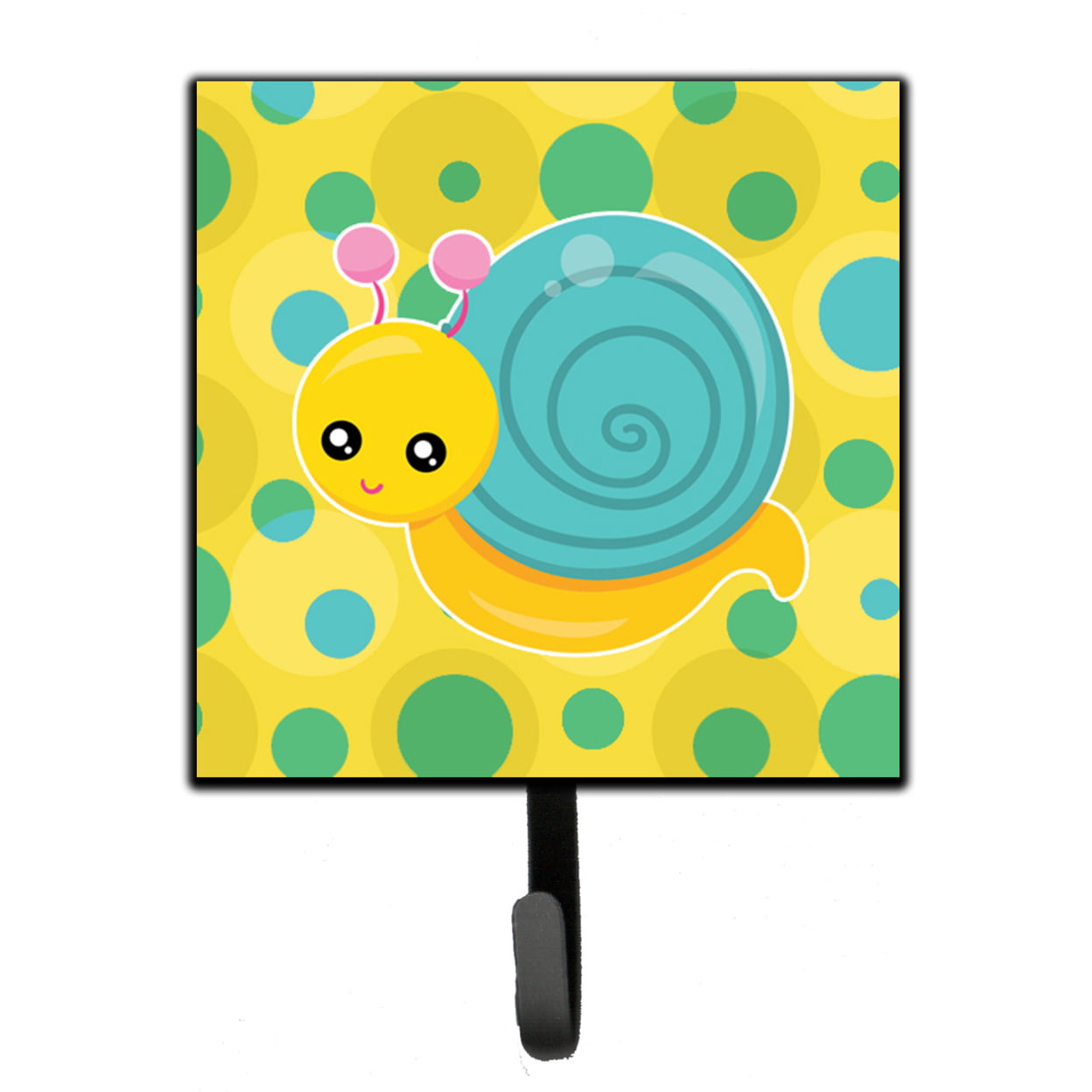 Snail on Polkadots Leash or Key Holder
