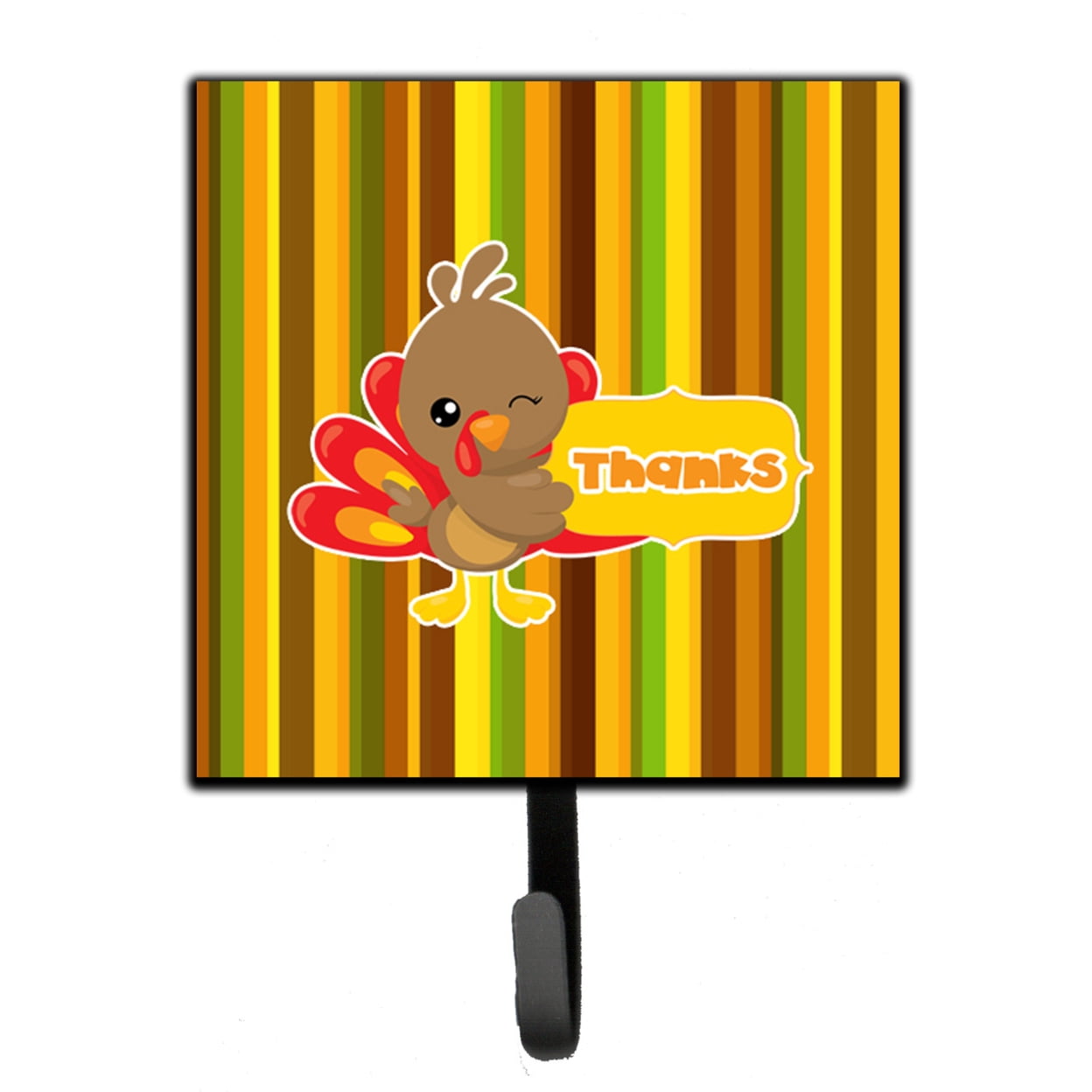 Thanksgiving Turkey Thanks Leash or Key Holder