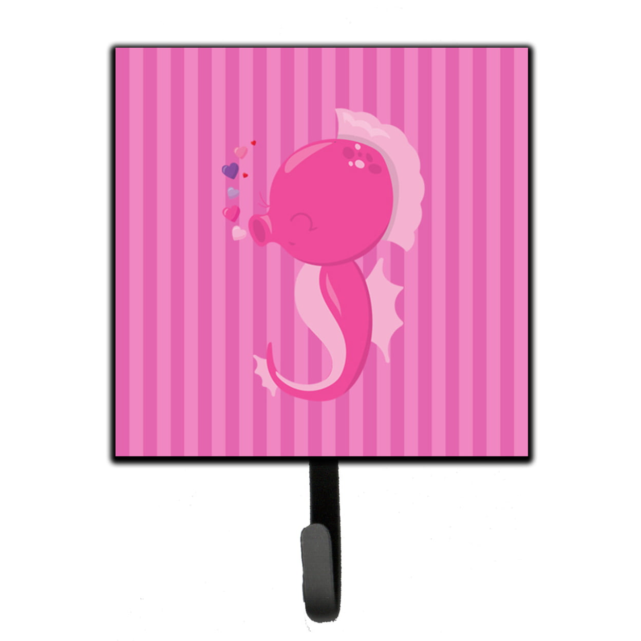 Pink Seahorse Leash or Key Holder