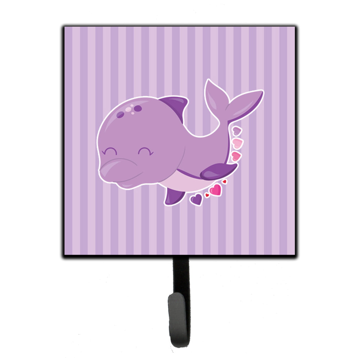 Purple Dolphin Leash or Key Holder