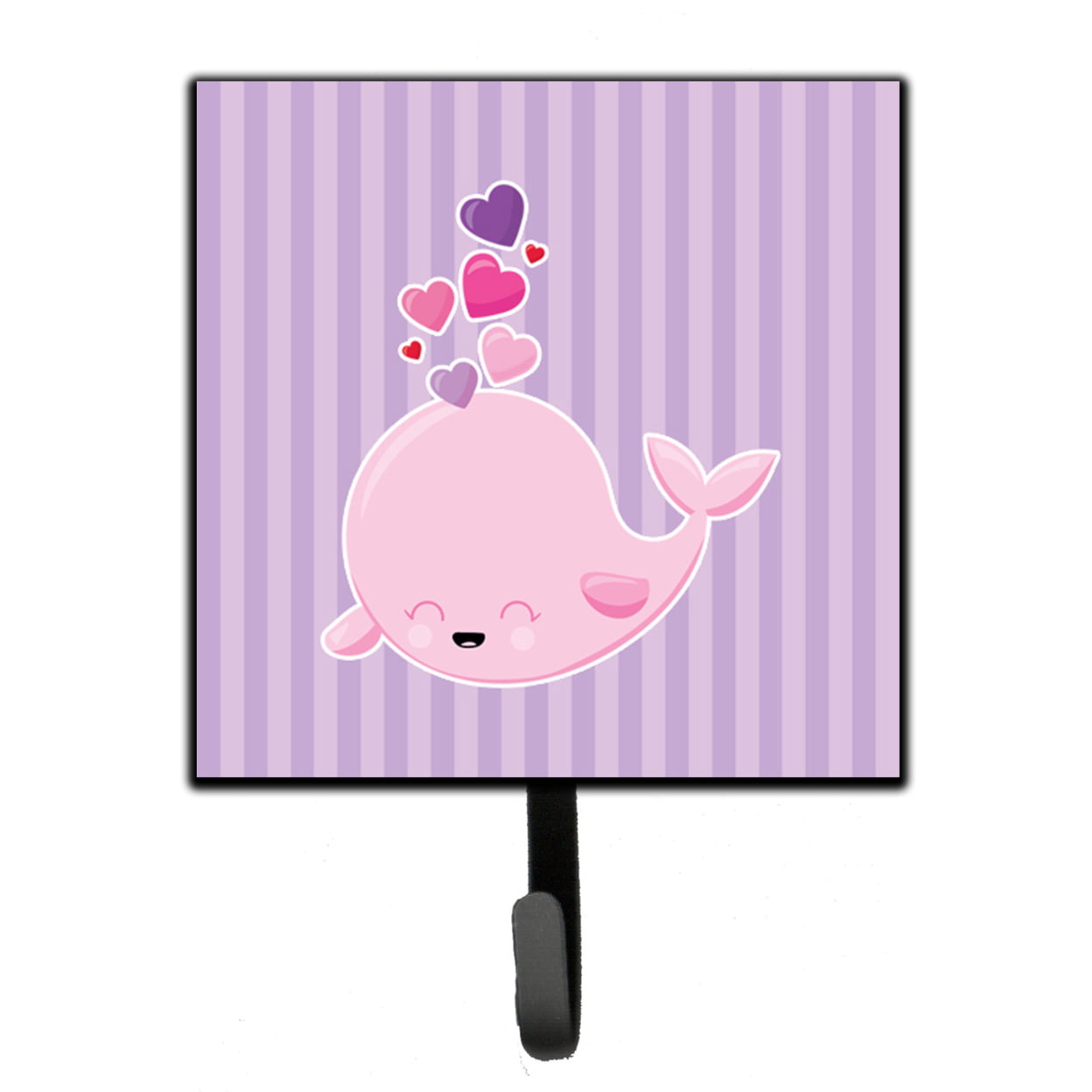 Pink Whale Leash or Key Holder
