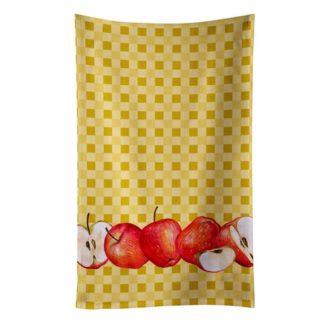 Picture of Carolines Treasures BB7164KTWL Apple on Basketweave Kitchen Towel