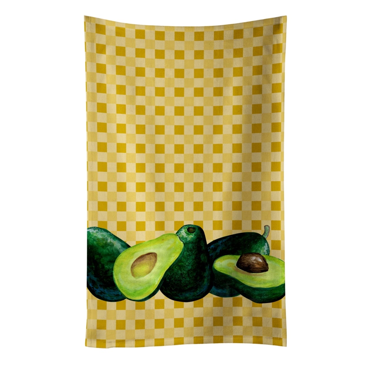Picture of Carolines Treasures BB7165KTWL Avacado on Basketweave Kitchen Towel